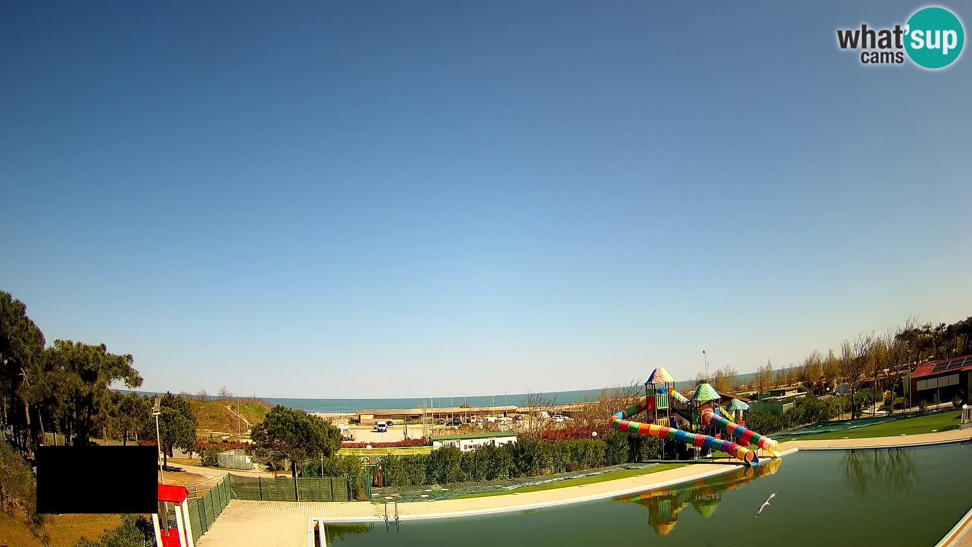 Camping Vittoria livecam Rosolina mare