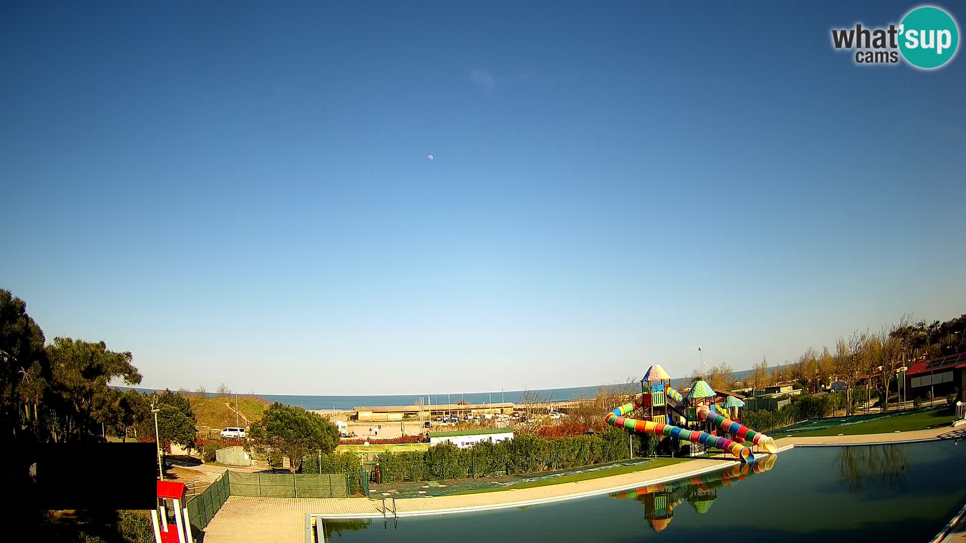 Camping Vittoria livecam Rosolina mare