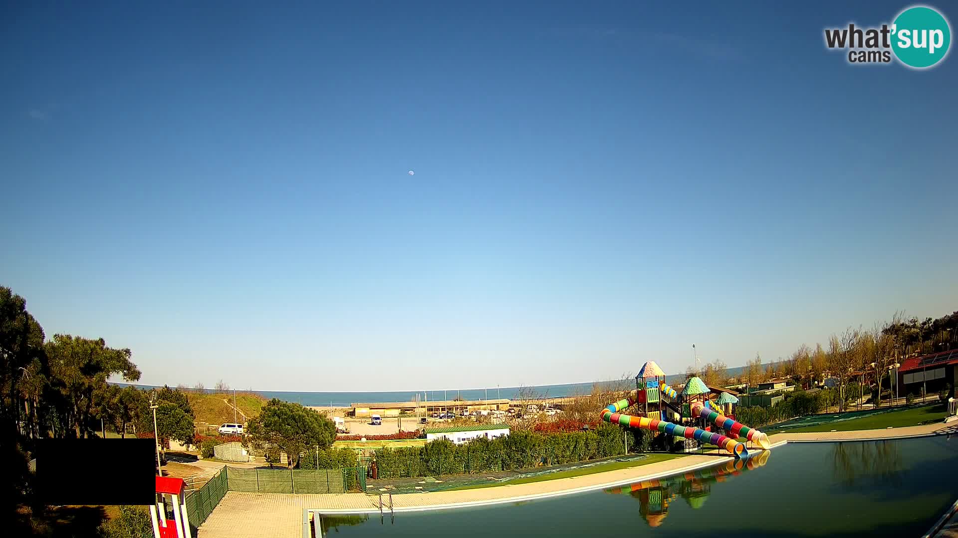 Camping Vittoria webcam en vivo Rosolina mare