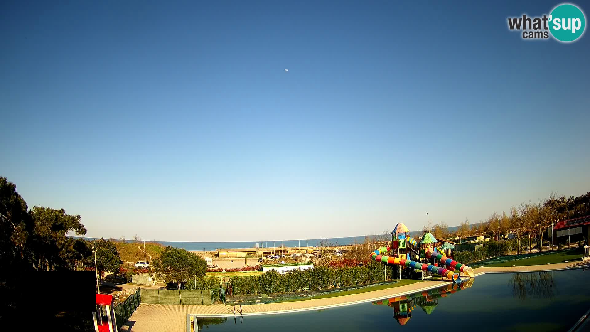 Camping Vittoria webcam en vivo Rosolina mare