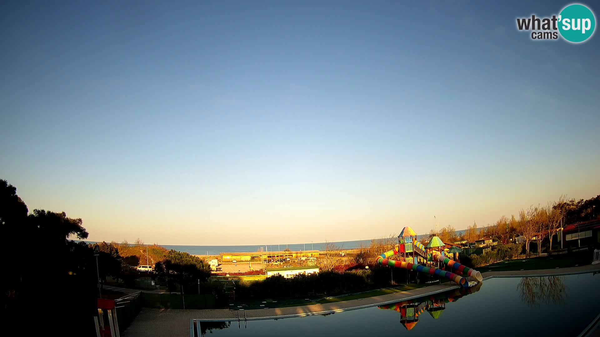 Camping Vittoria webcam en vivo Rosolina mare