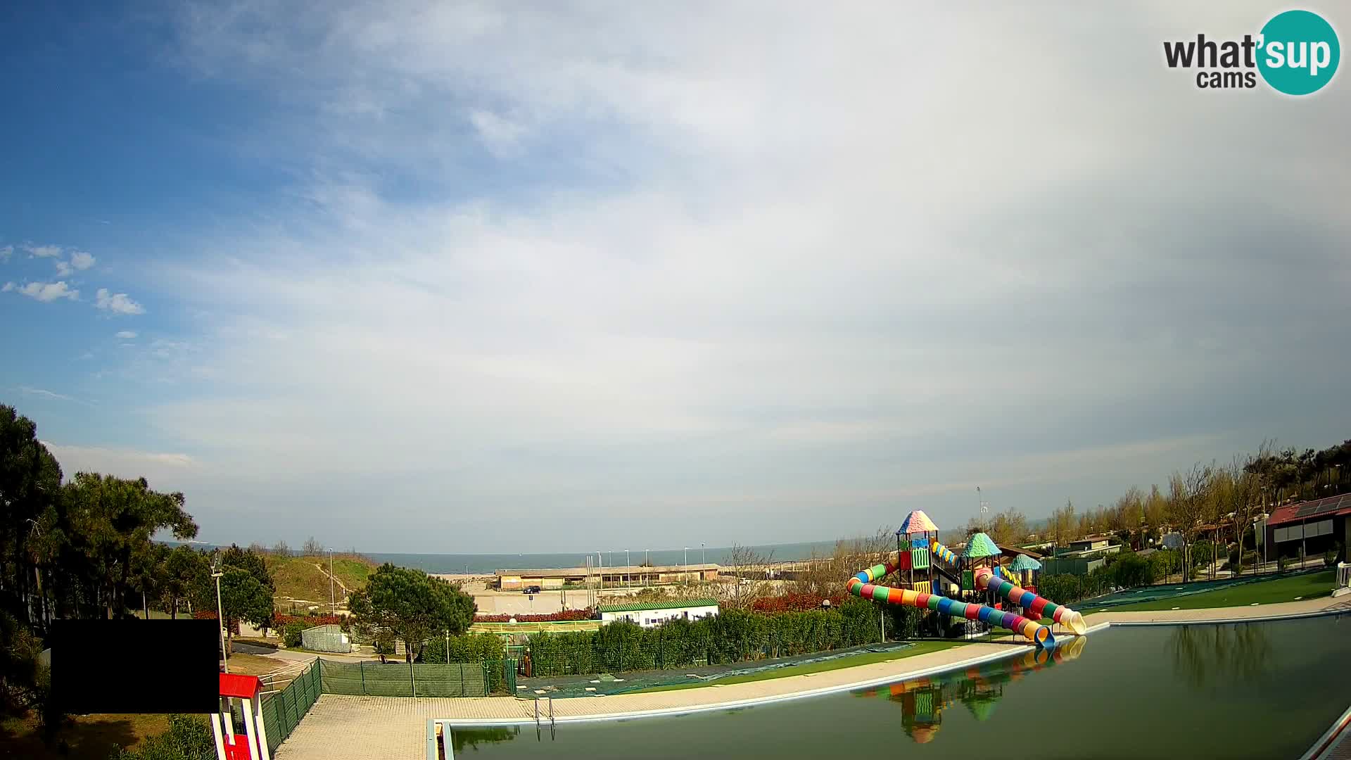 Camping Vittoria webcam en vivo Rosolina mare