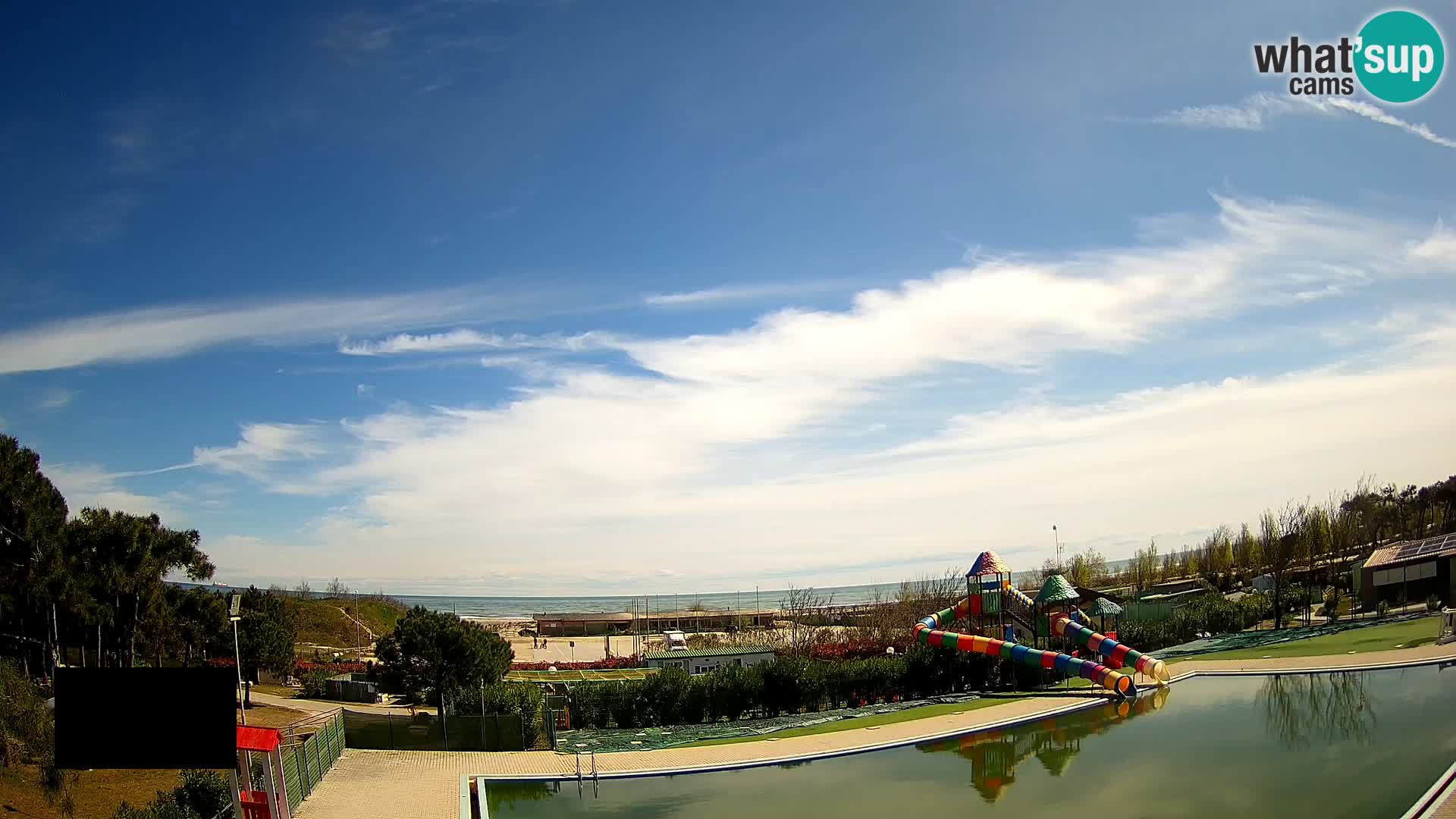 Camping Vittoria webcam en vivo Rosolina mare