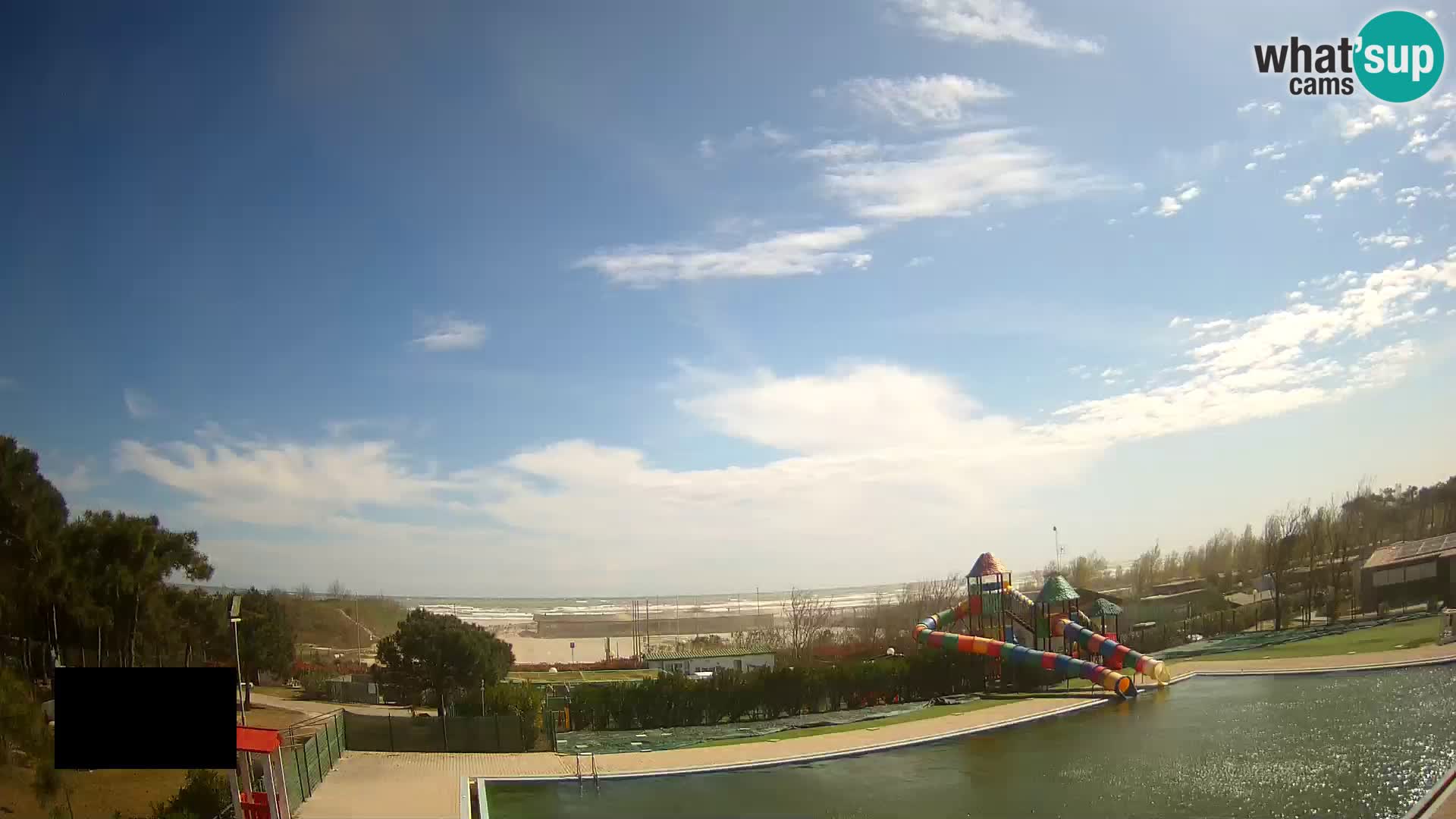 Camping Vittoria web kamera Rosolina mare