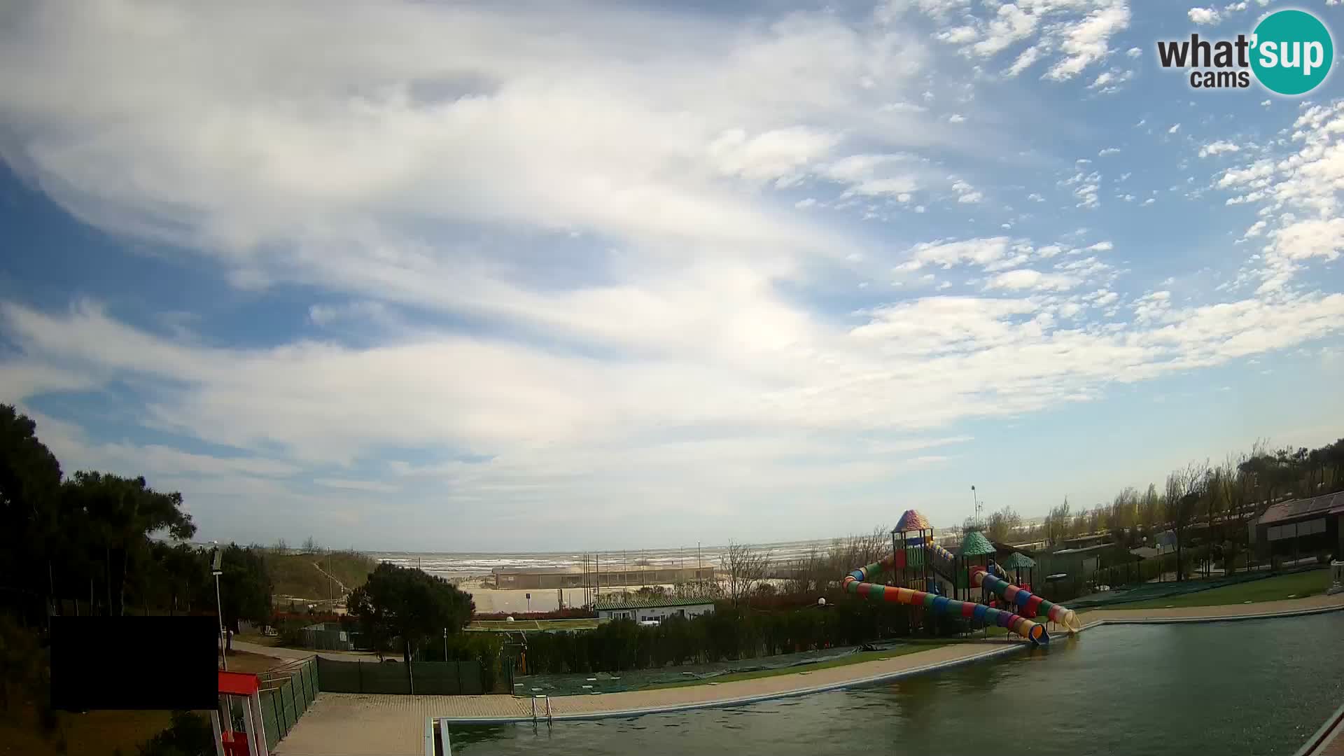 Camping Vittoria webcam en vivo Rosolina mare