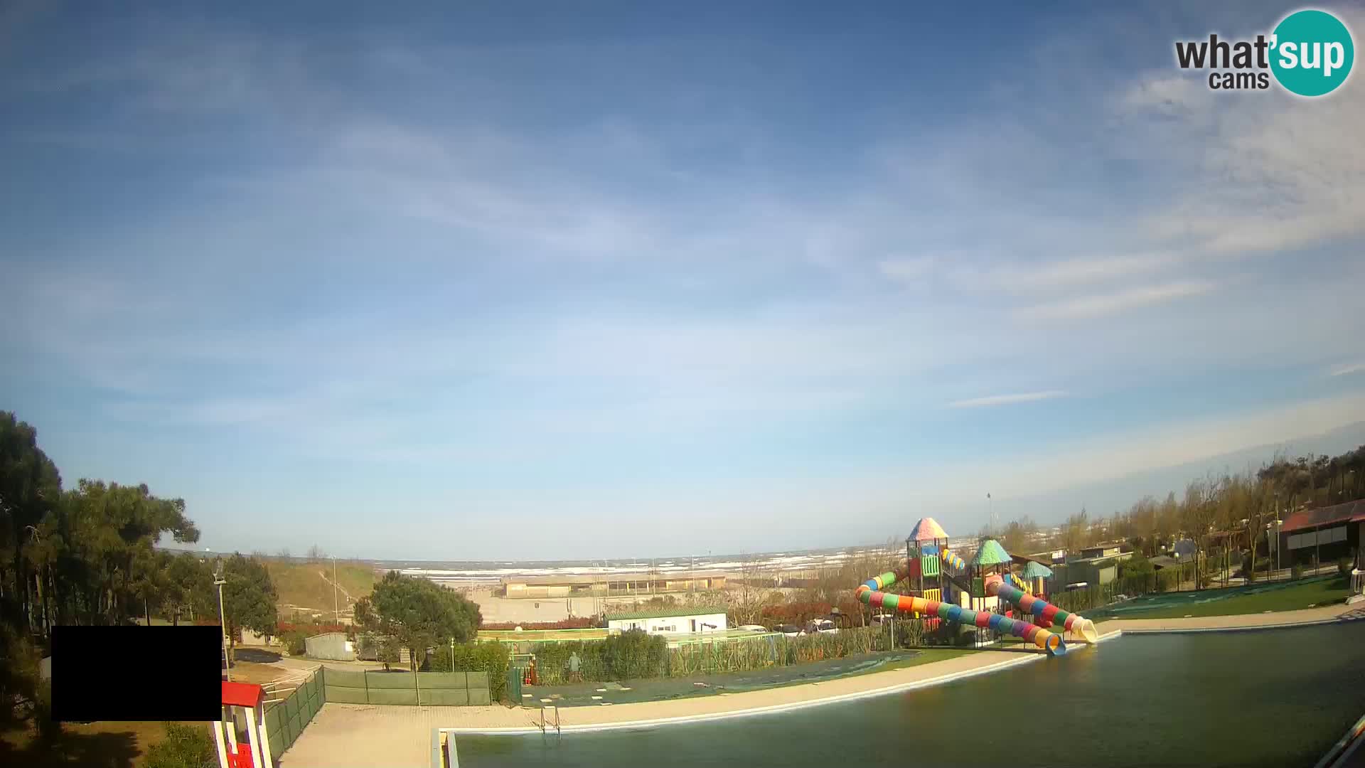 Camping Vittoria webcam en vivo Rosolina mare