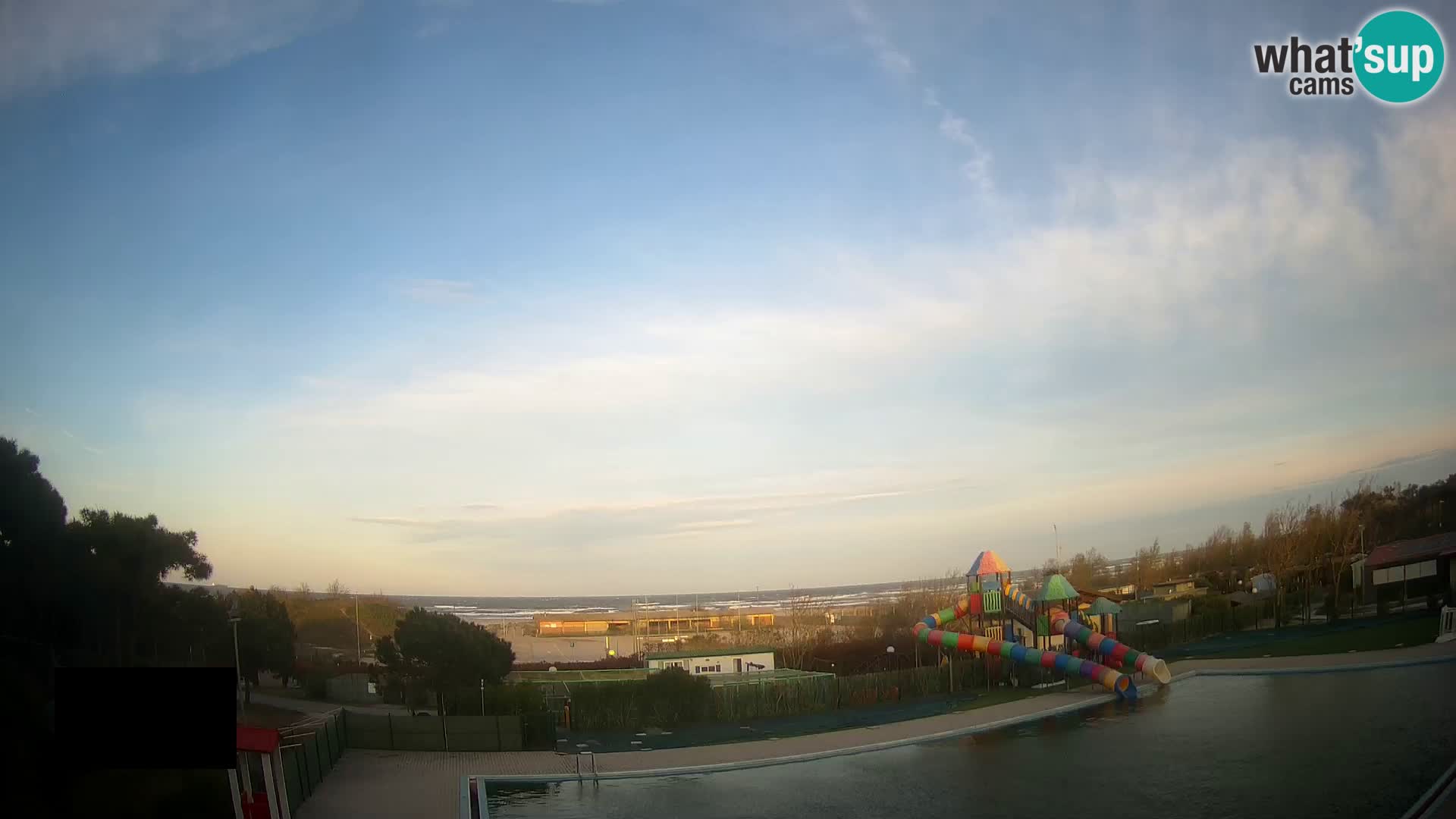 Camping Vittoria webcam en vivo Rosolina mare