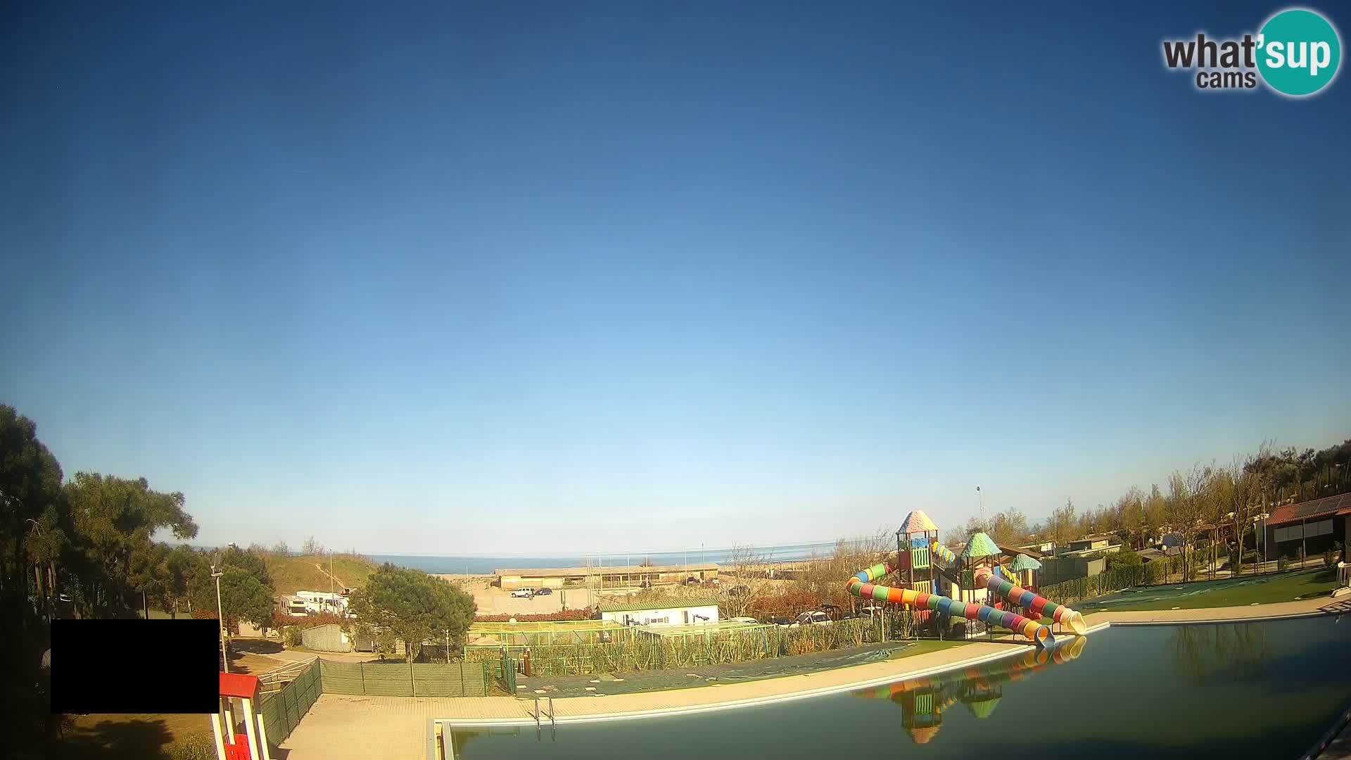 Camping Vittoria webcam en vivo Rosolina mare