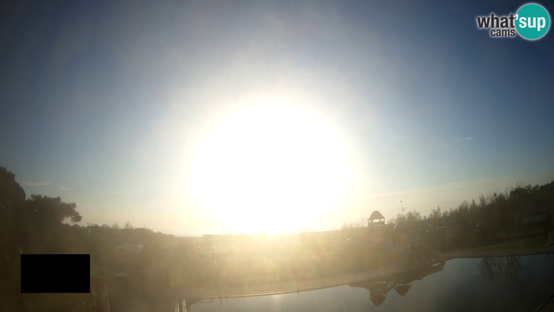 Camping Vittoria webcam en vivo Rosolina mare