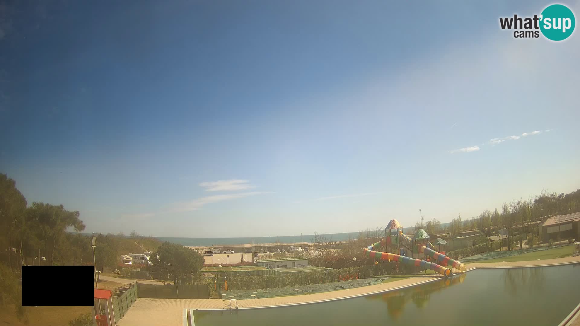 Camping Vittoria webcam en vivo Rosolina mare