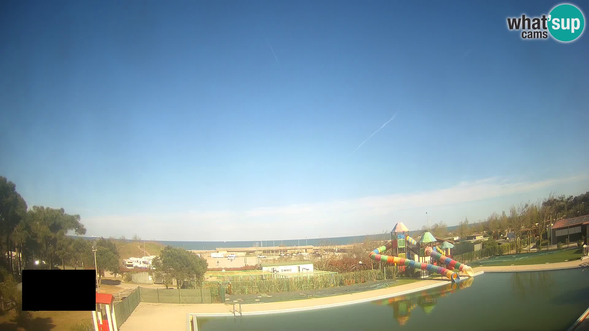 Camping Vittoria webcam en vivo Rosolina mare