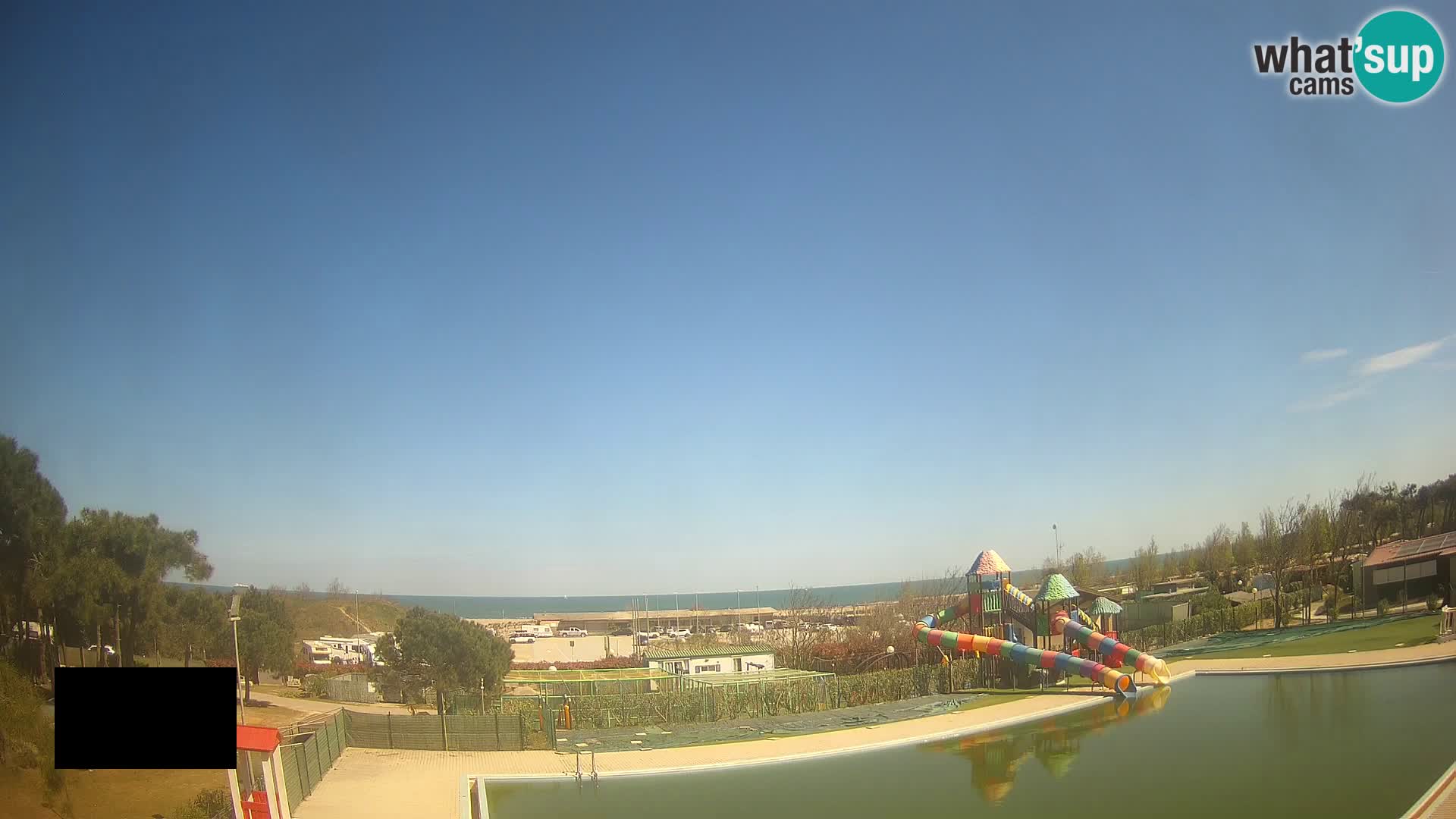 Camping Vittoria webcam en vivo Rosolina mare