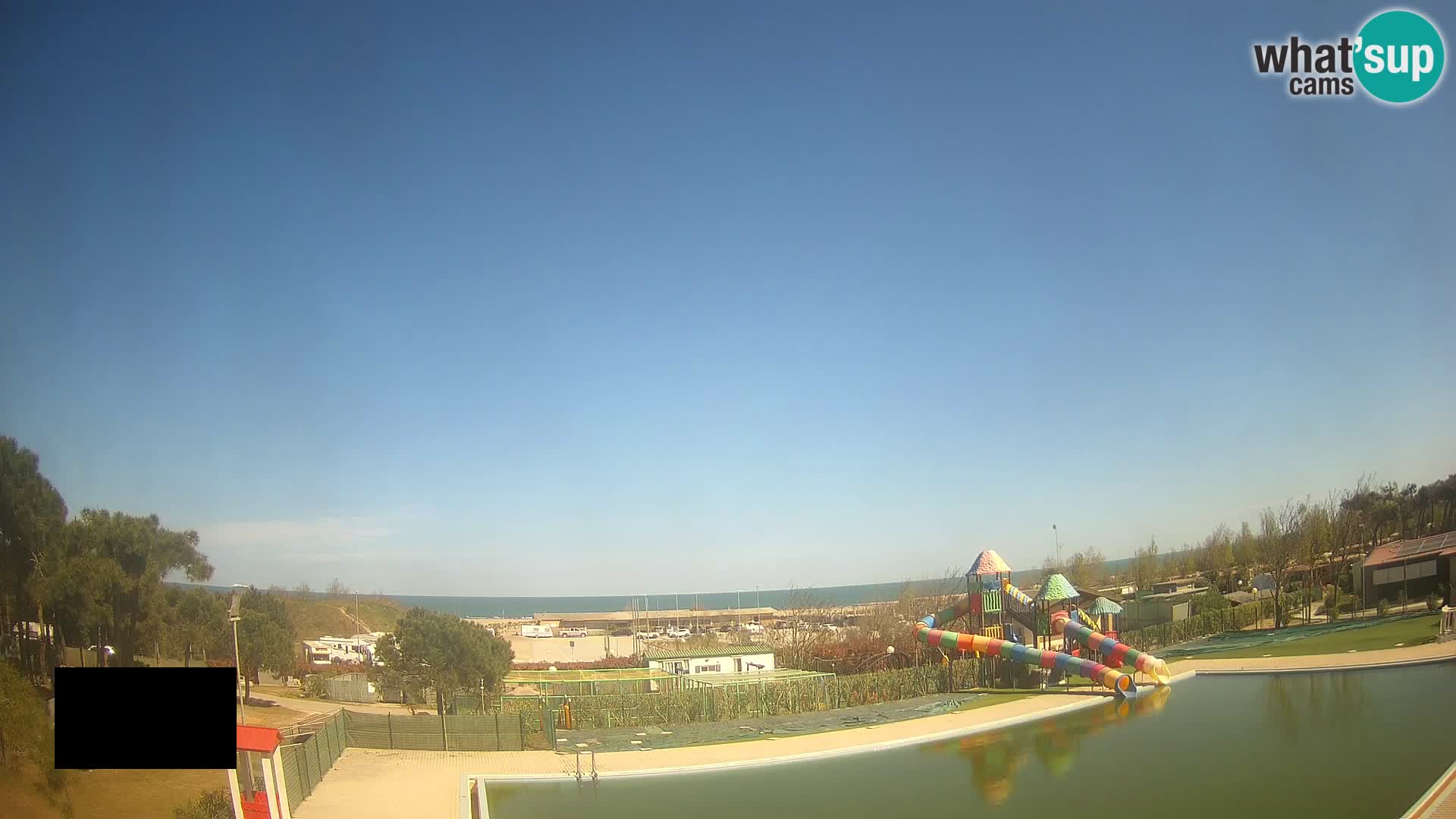 Camping Vittoria web kamera Rosolina mare