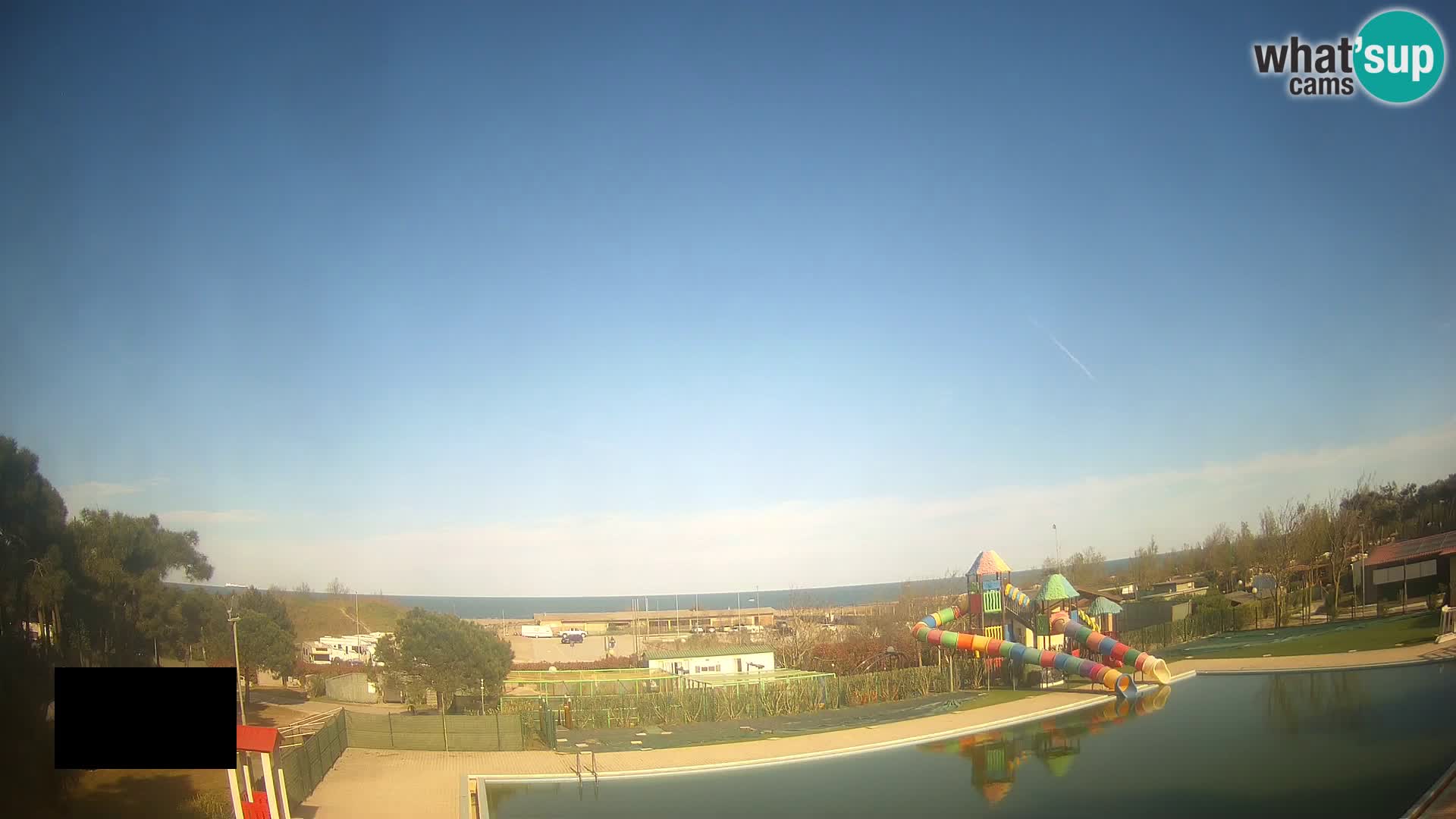 Camping Vittoria webcam en vivo Rosolina mare