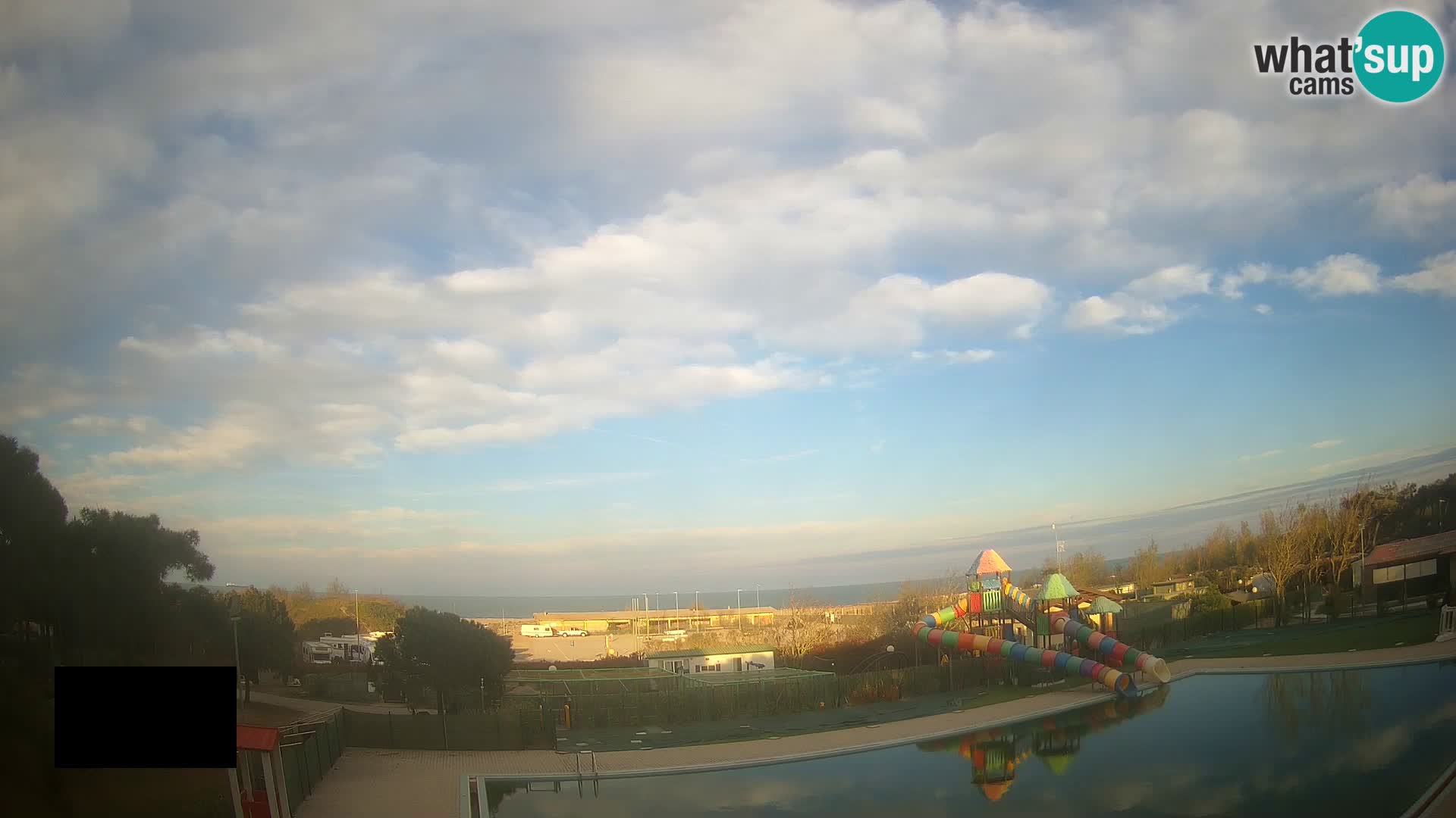 Camping Vittoria webcam en vivo Rosolina mare