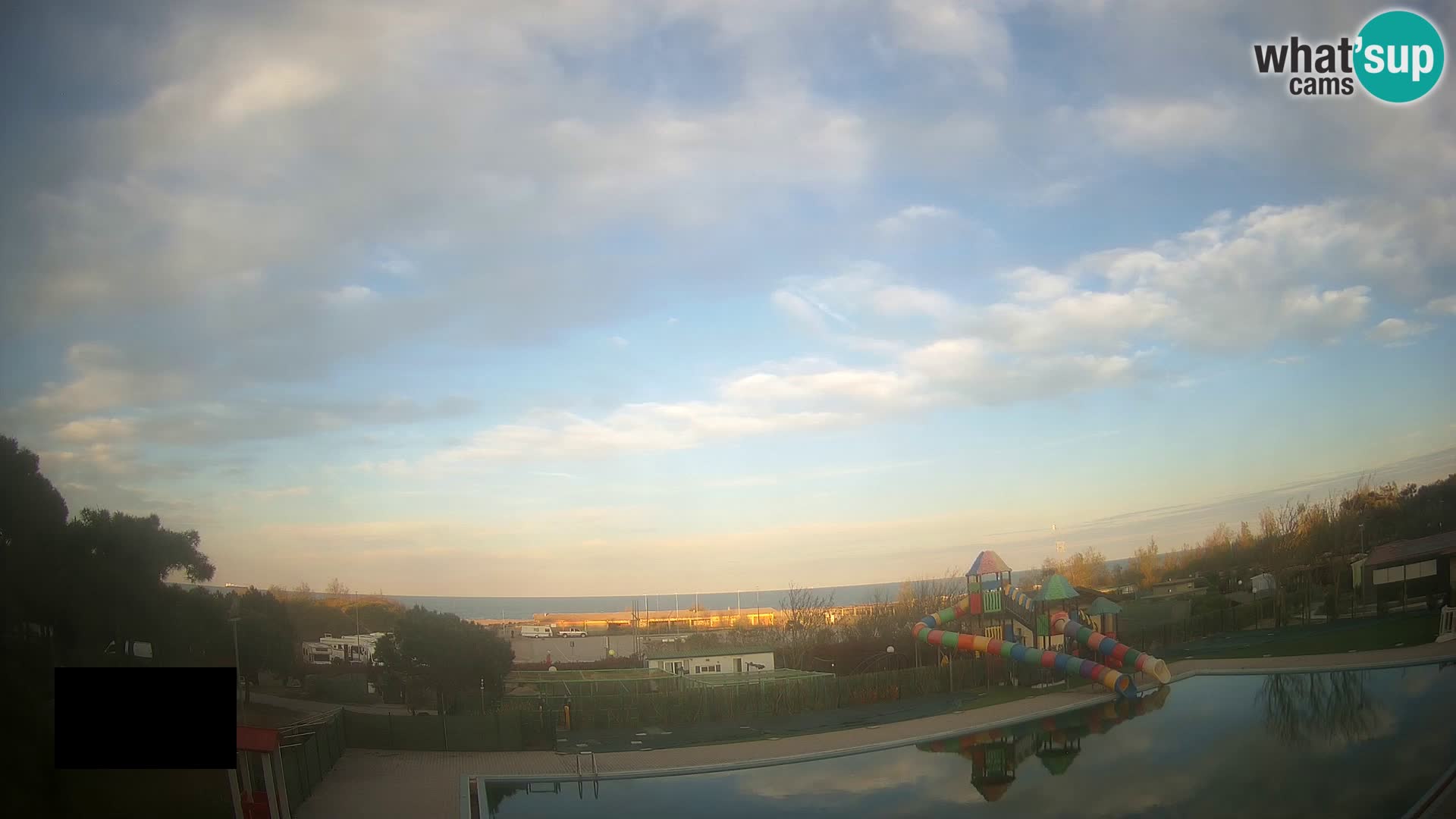 Camping Vittoria webcam en vivo Rosolina mare