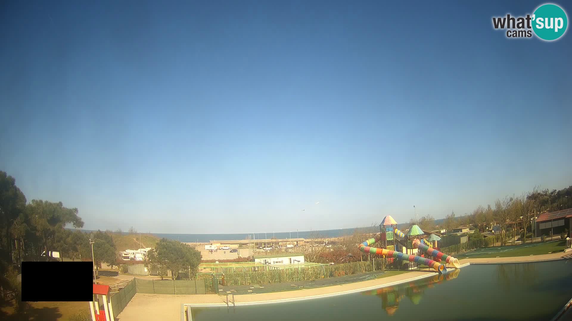 Camping Vittoria webcam en vivo Rosolina mare