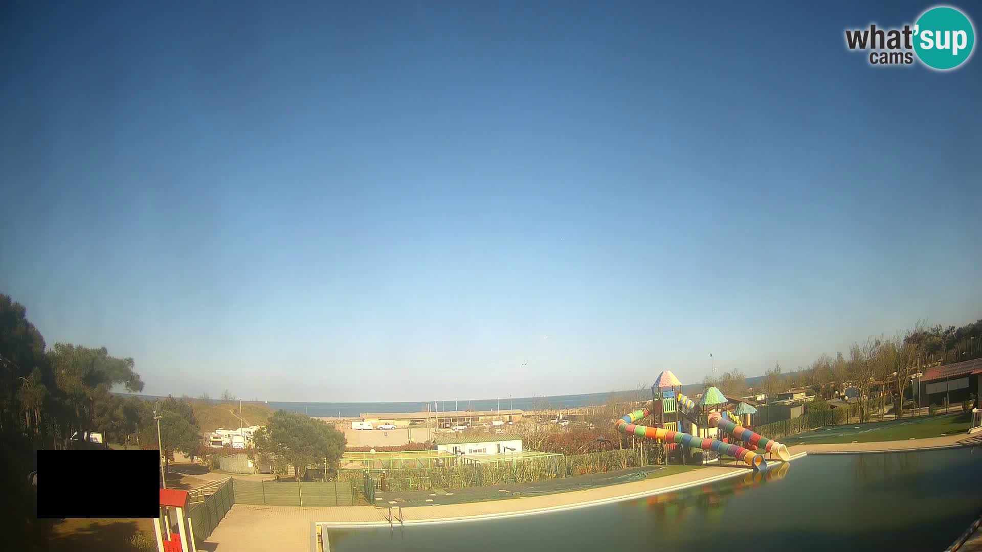 Camping Vittoria webcam en vivo Rosolina mare