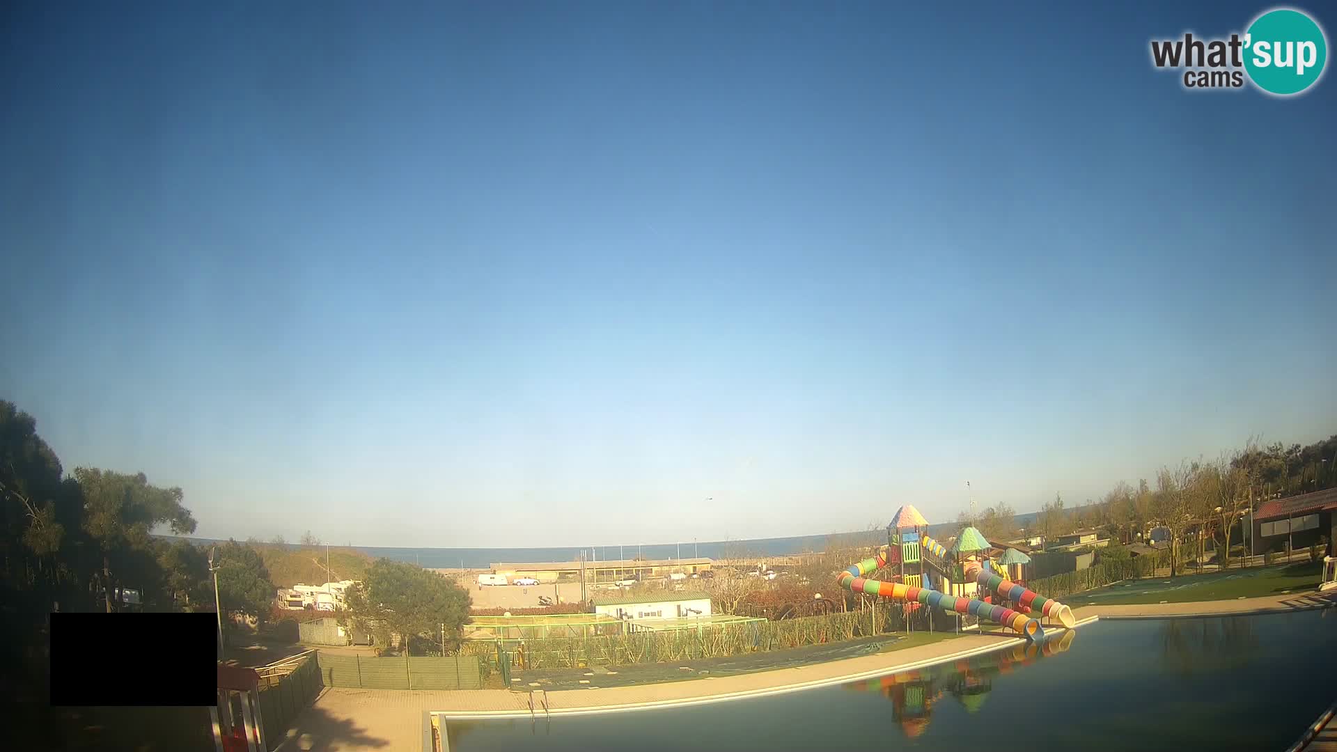 Camping Vittoria web kamera Rosolina mare