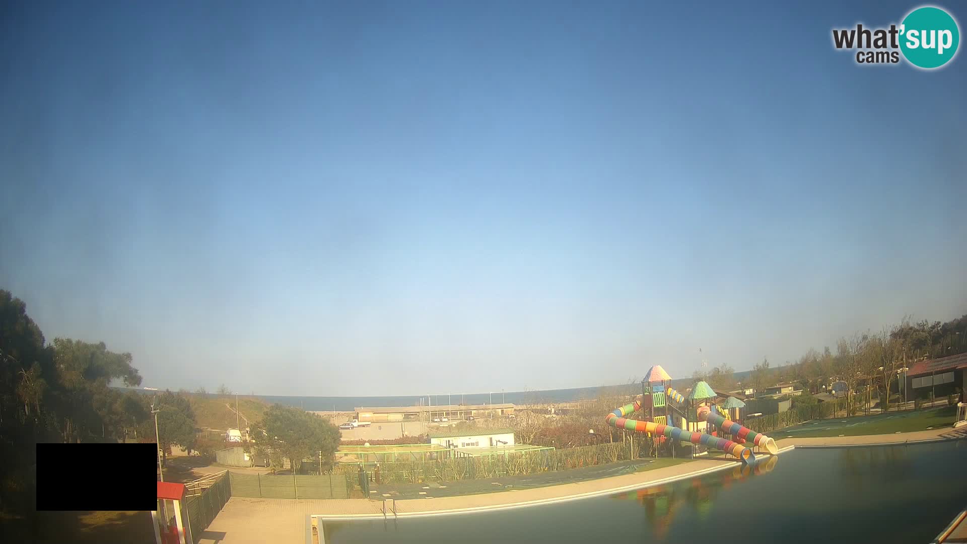 Camping Vittoria webcam en vivo Rosolina mare