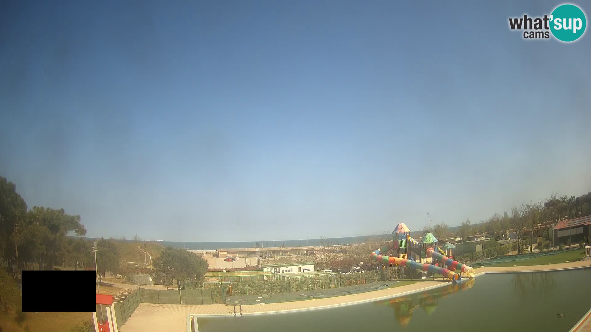 Camping Vittoria webcam en vivo Rosolina mare