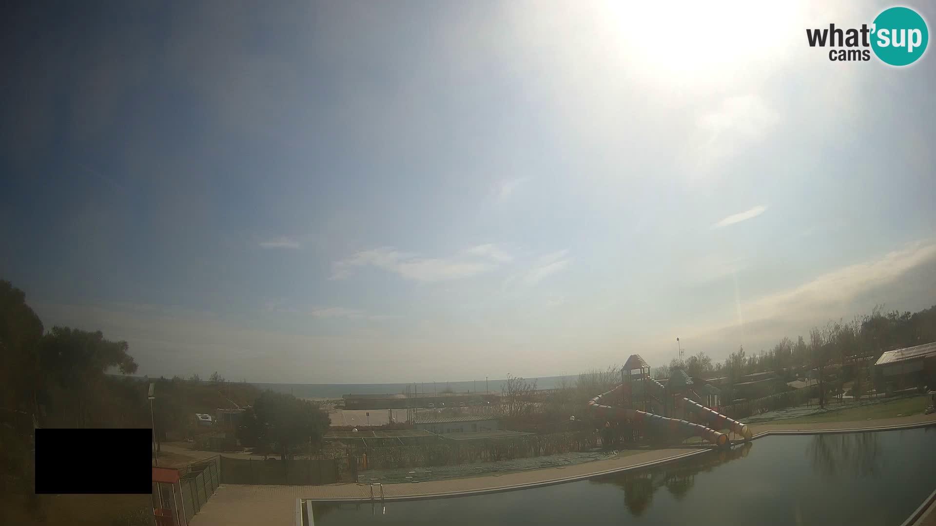 Camping Vittoria webcam en vivo Rosolina mare