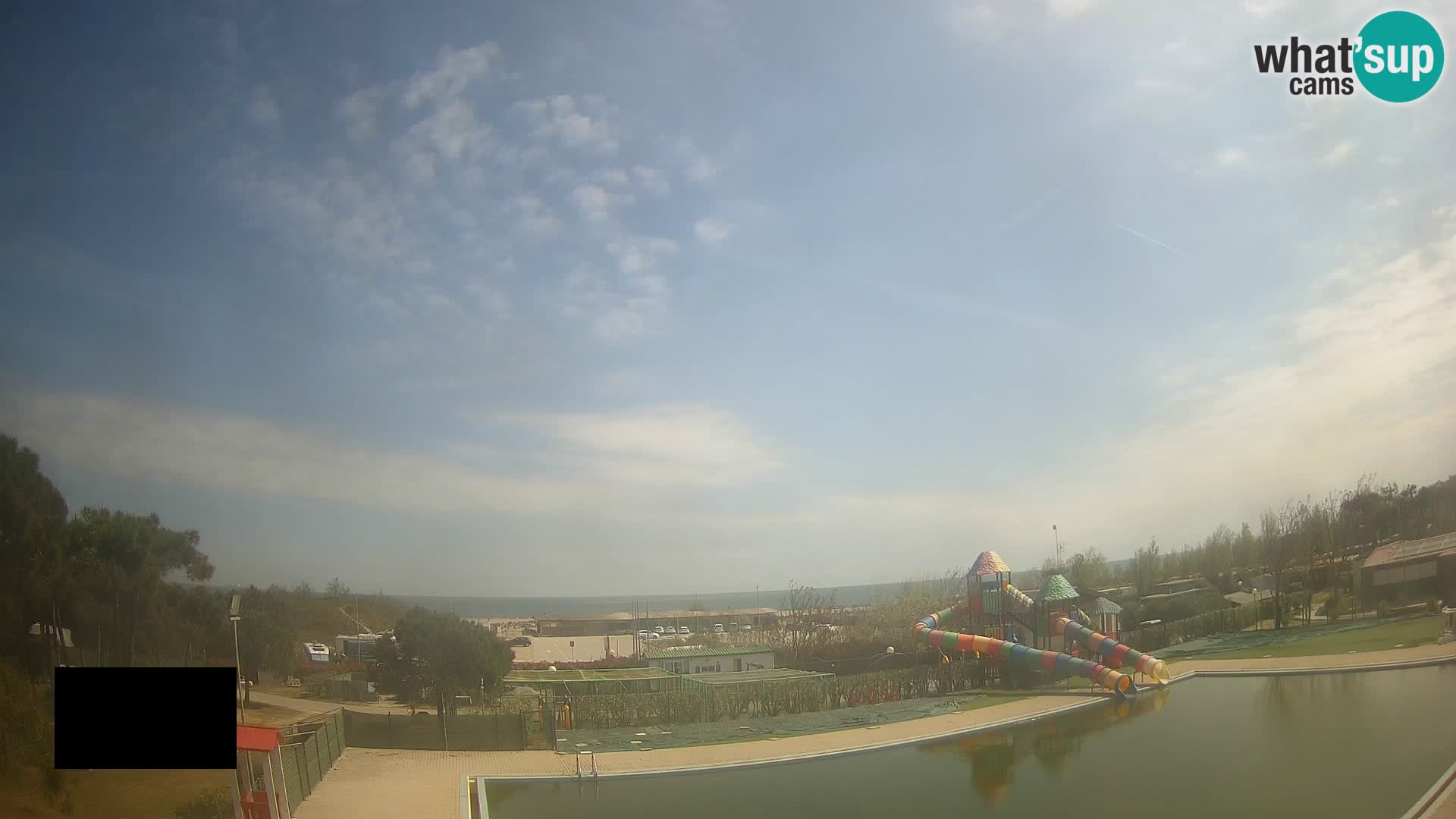 Camping Vittoria webcam en vivo Rosolina mare