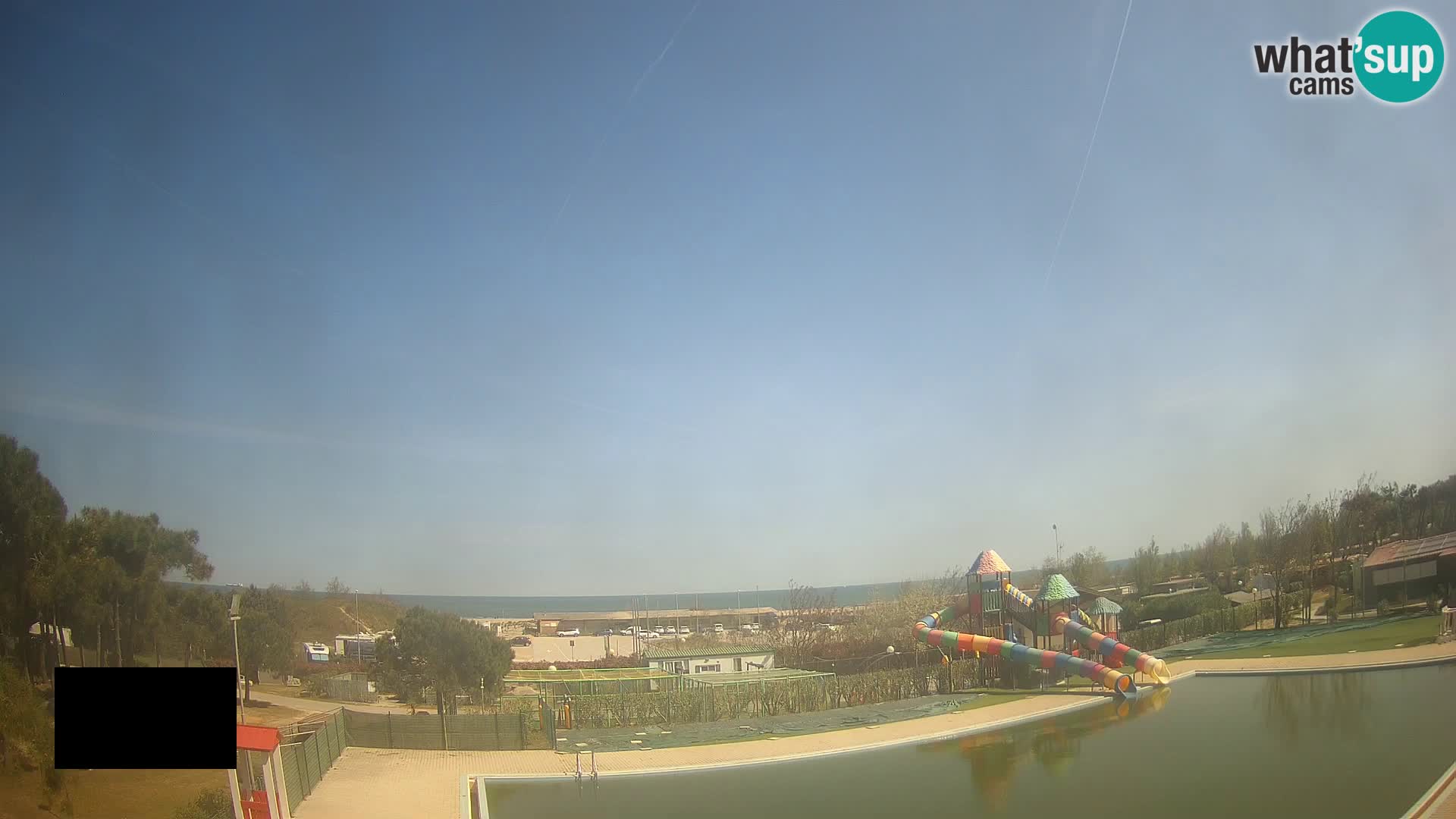 Camping Vittoria webcam en vivo Rosolina mare