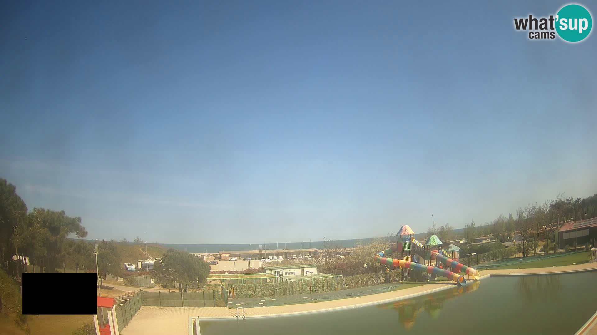 Camping Vittoria webcam en vivo Rosolina mare