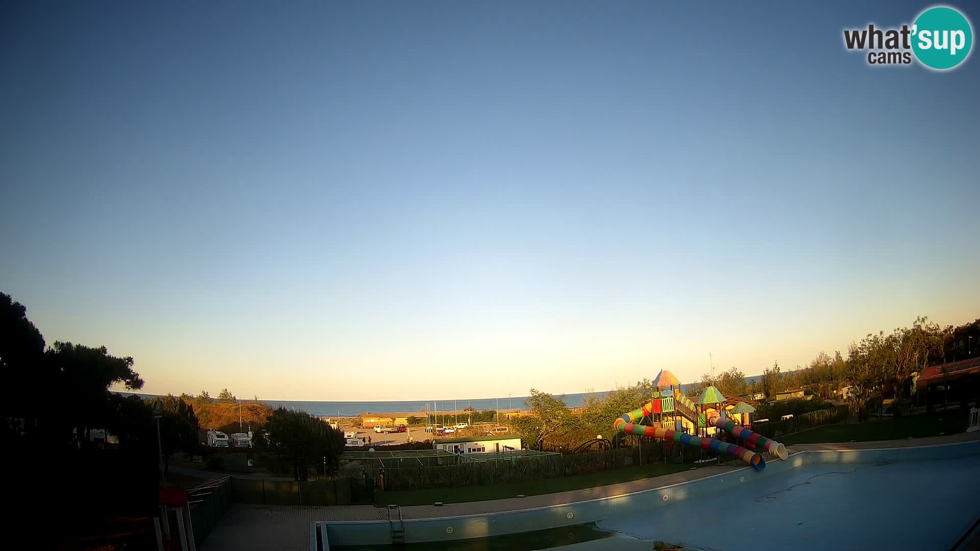 Camping Vittoria web kamera Rosolina mare