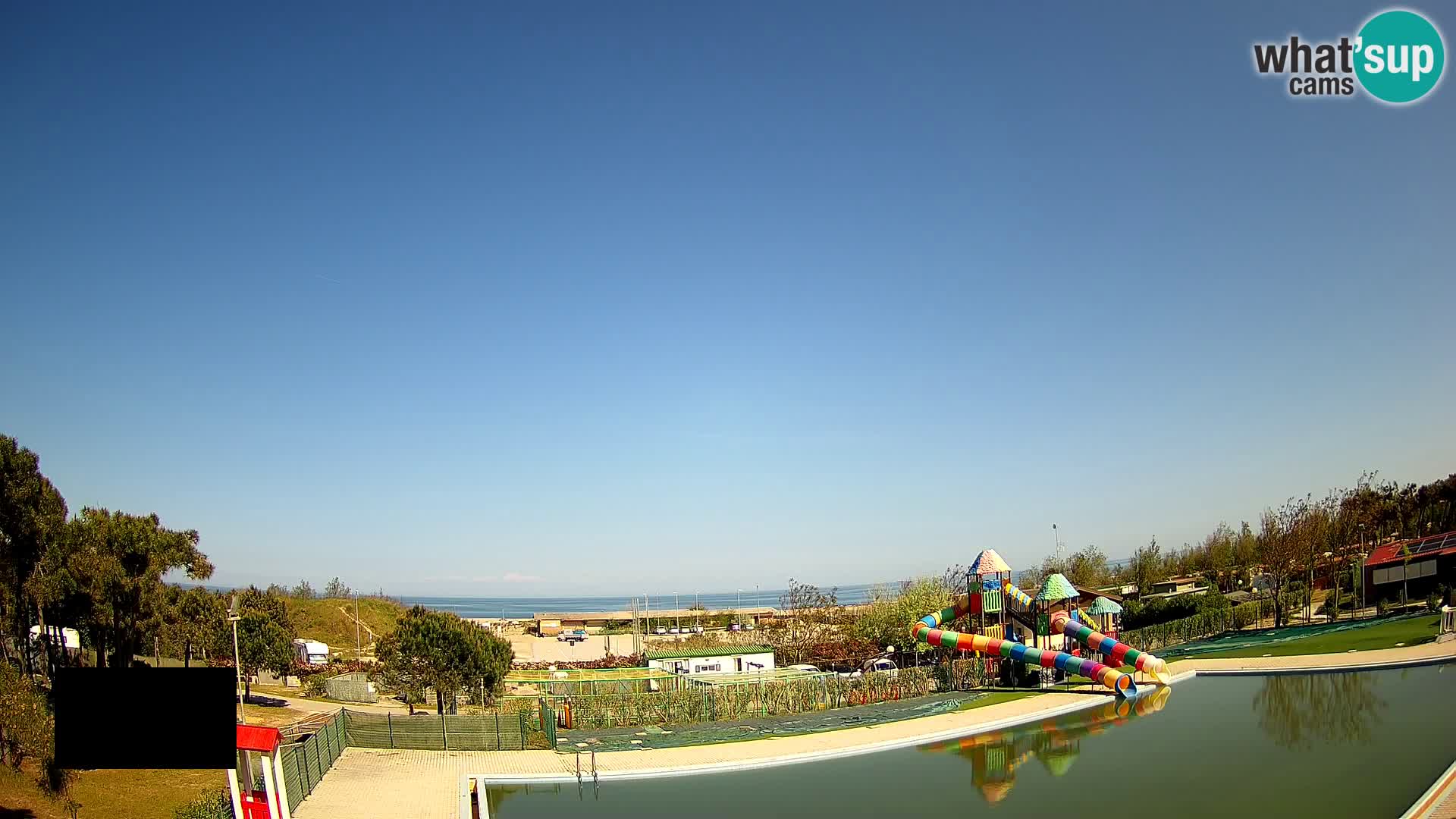 Camping Vittoria webcam en vivo Rosolina mare