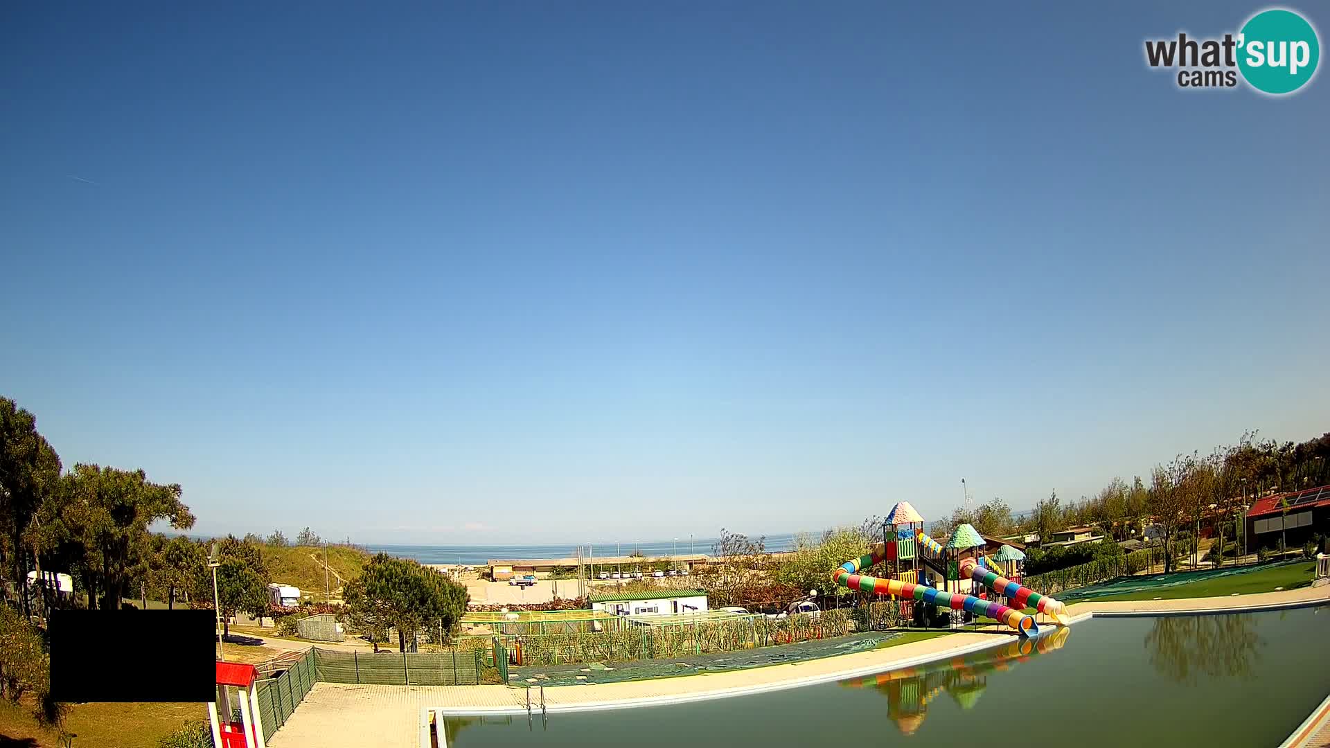 Camping Vittoria web kamera Rosolina mare