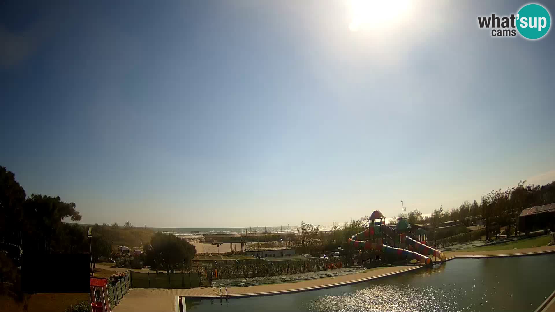 Camping Vittoria web kamera Rosolina mare