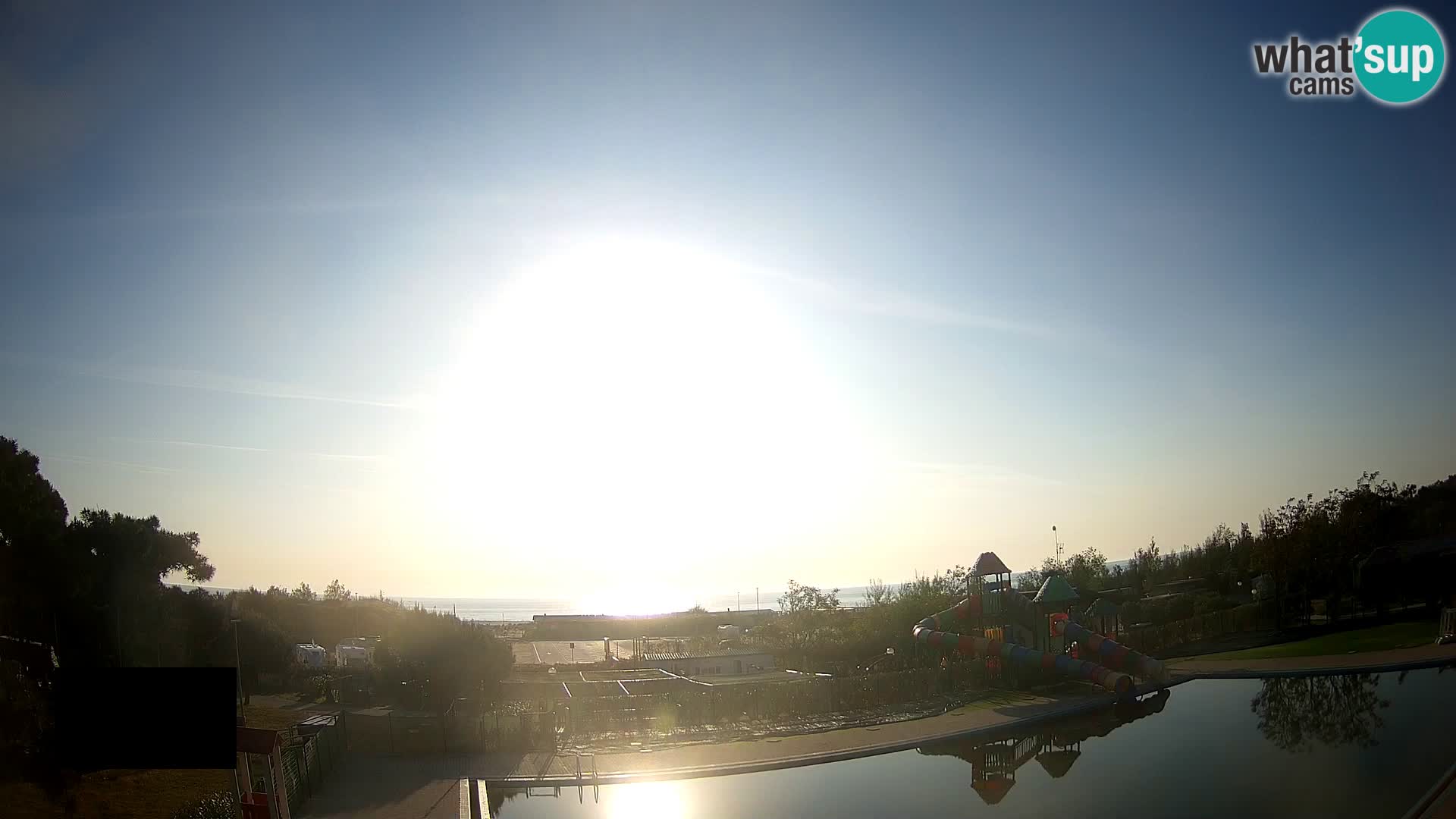 Camping Vittoria web kamera Rosolina mare
