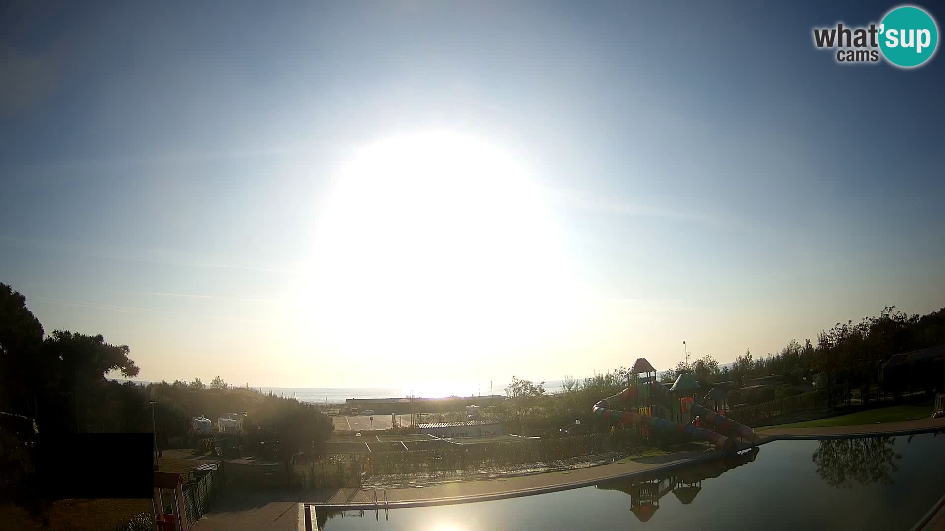 Camping Vittoria web kamera Rosolina mare