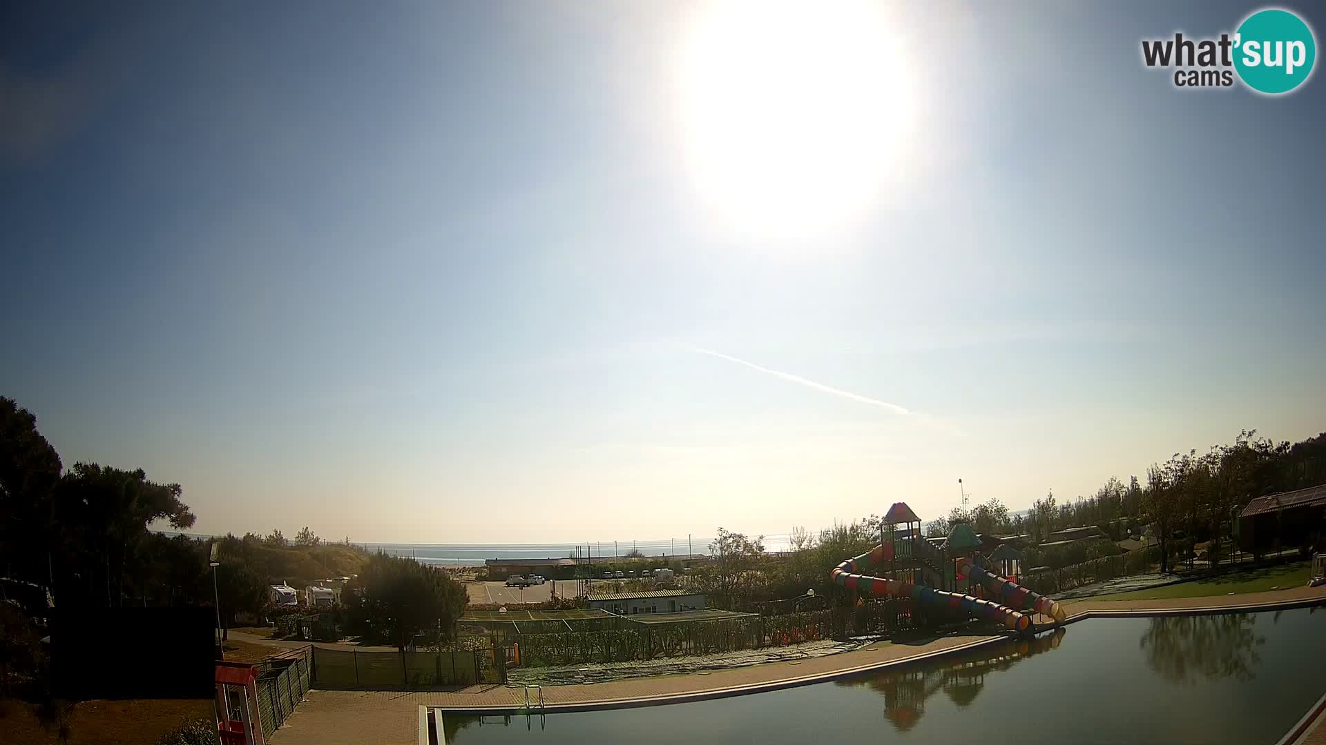 Camping Vittoria webcam en vivo Rosolina mare