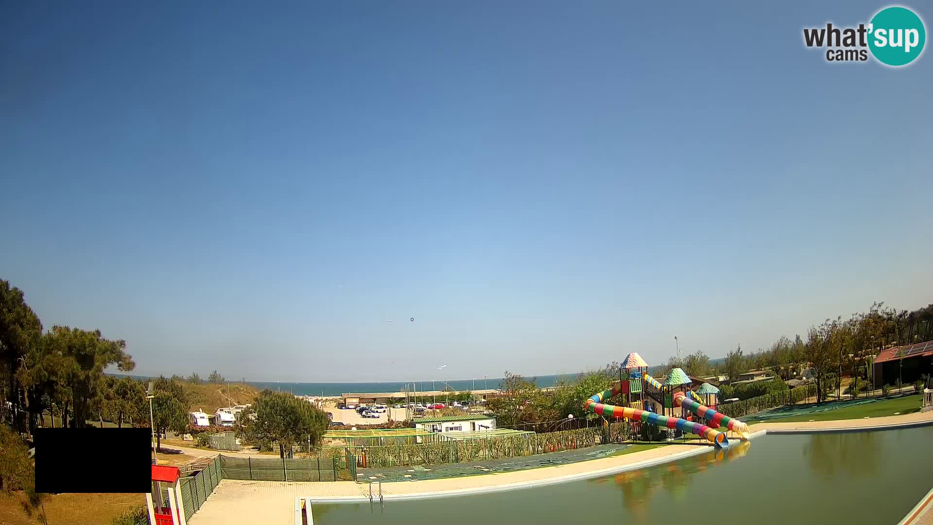 Camping Vittoria web kamera Rosolina mare