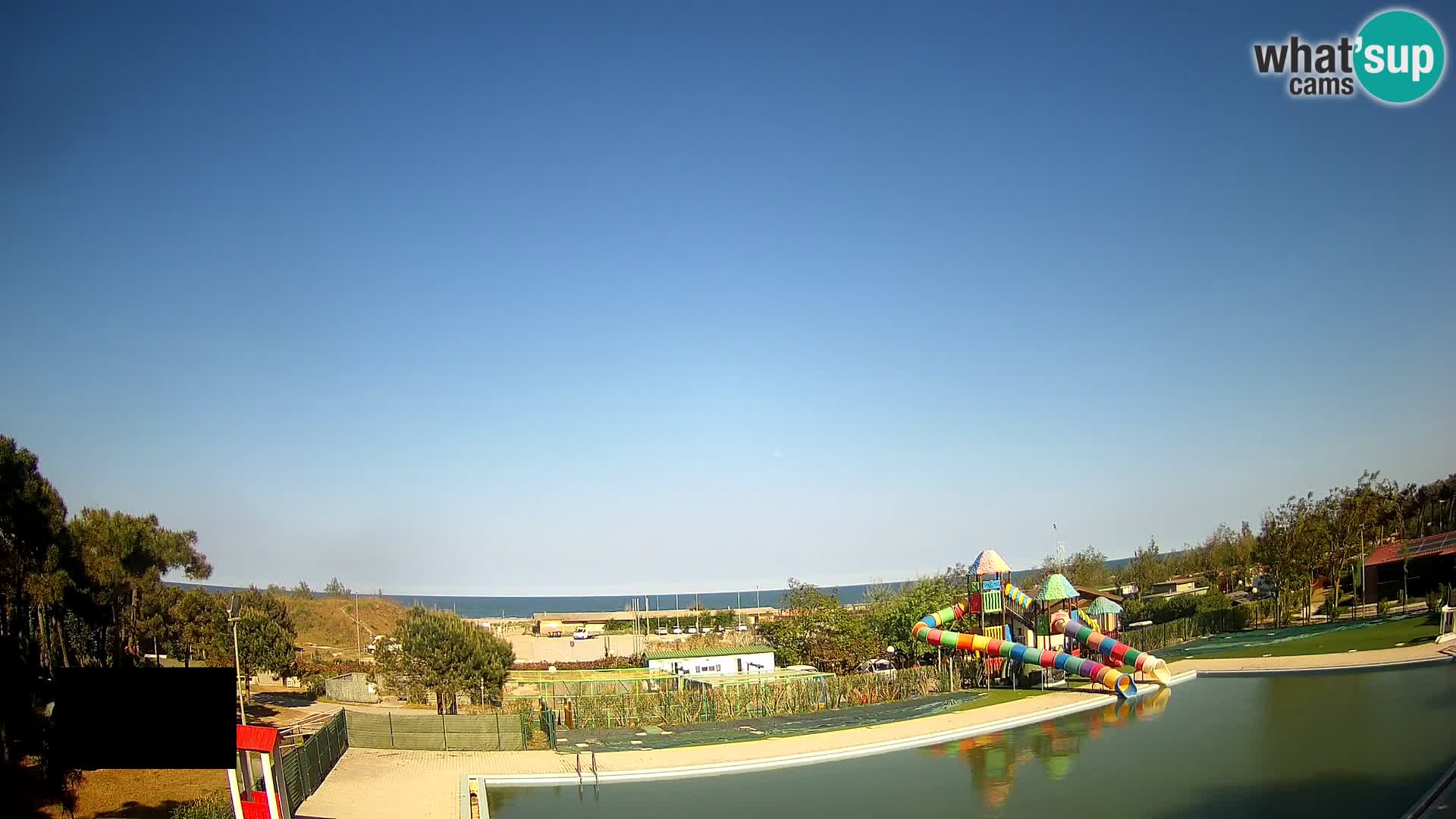 Camping Vittoria webcam en vivo Rosolina mare