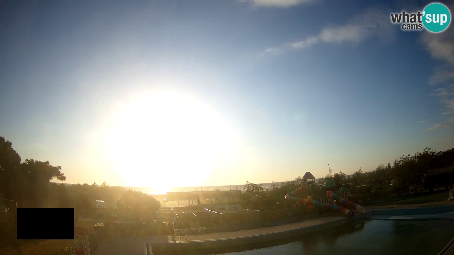 Camping Vittoria web kamera Rosolina mare