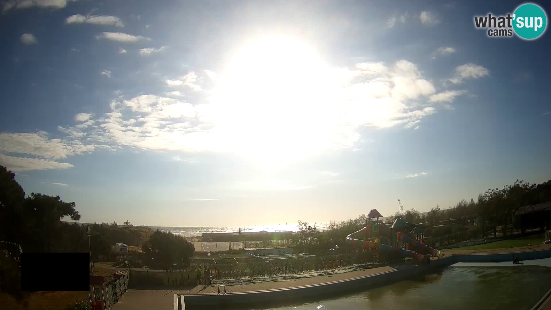 Camping Vittoria web kamera Rosolina mare