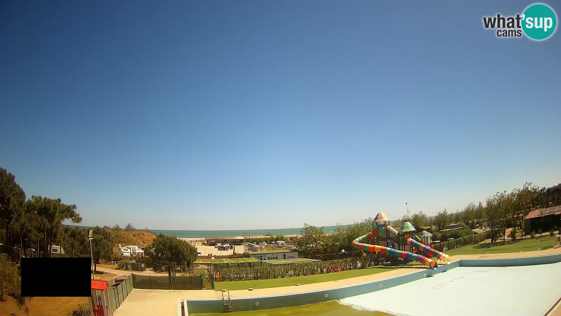 LIVE Camping Vittoria webcam Rosolina mare