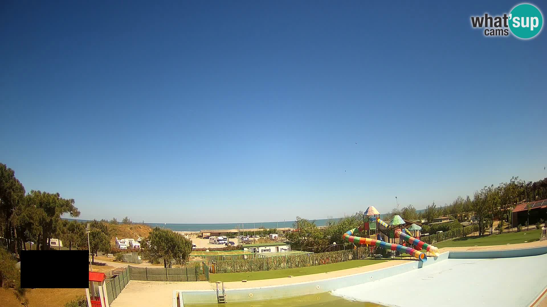 Camping Vittoria web kamera Rosolina mare