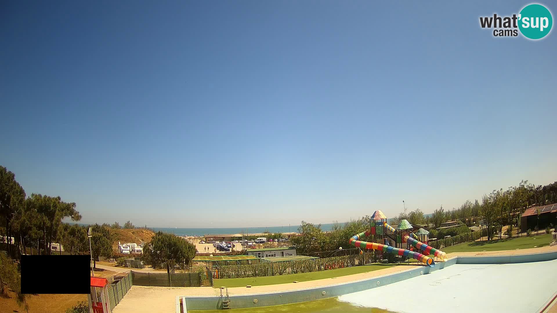 LIVE Camping Vittoria webcam Rosolina mare