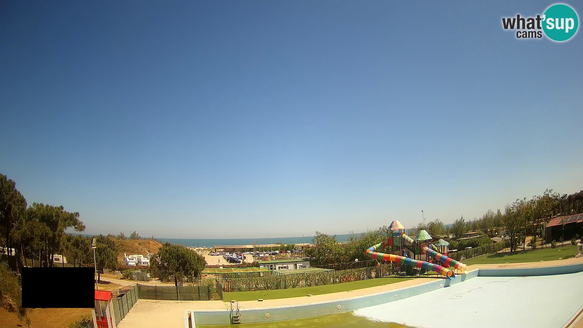 Camping Vittoria webcam en vivo Rosolina mare