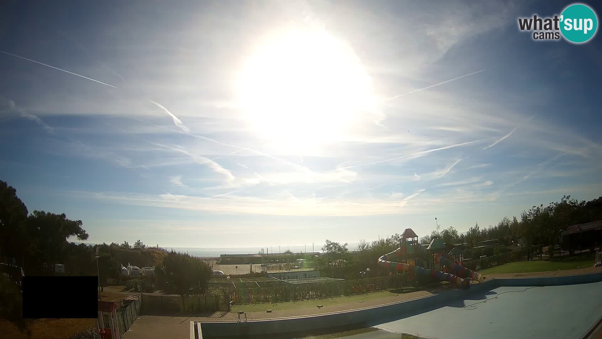 Camping Vittoria webcam en vivo Rosolina mare