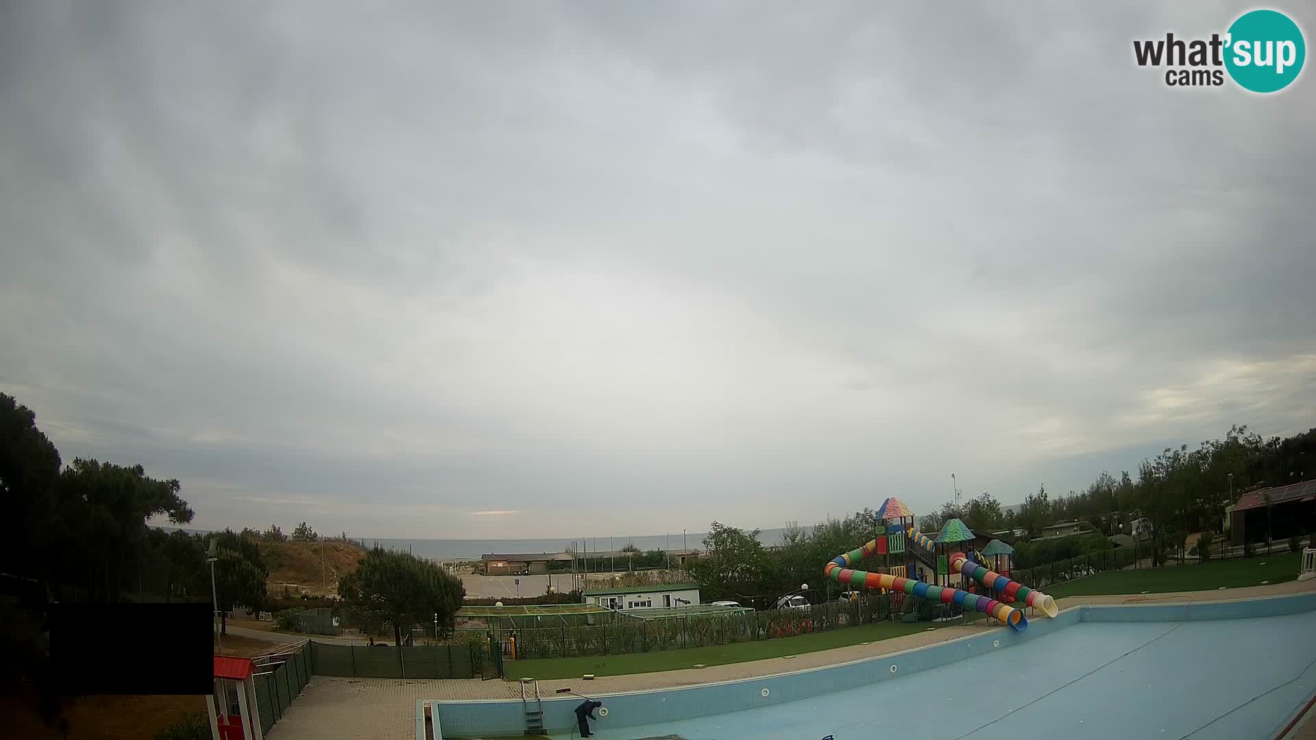 Camping Vittoria webcam en vivo Rosolina mare