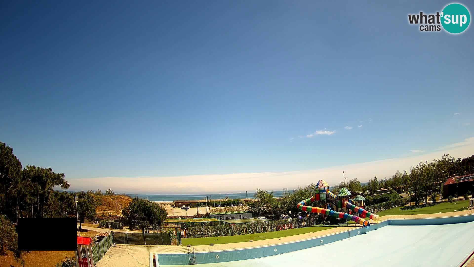 Camping Vittoria webcam en vivo Rosolina mare