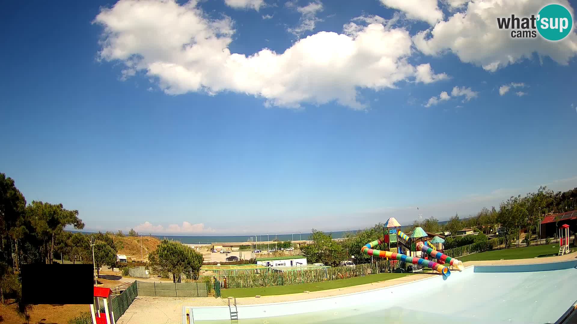 Camping Vittoria webcam en vivo Rosolina mare