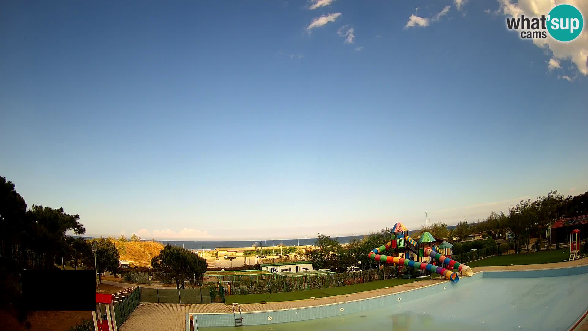 Camping Vittoria webcam en vivo Rosolina mare