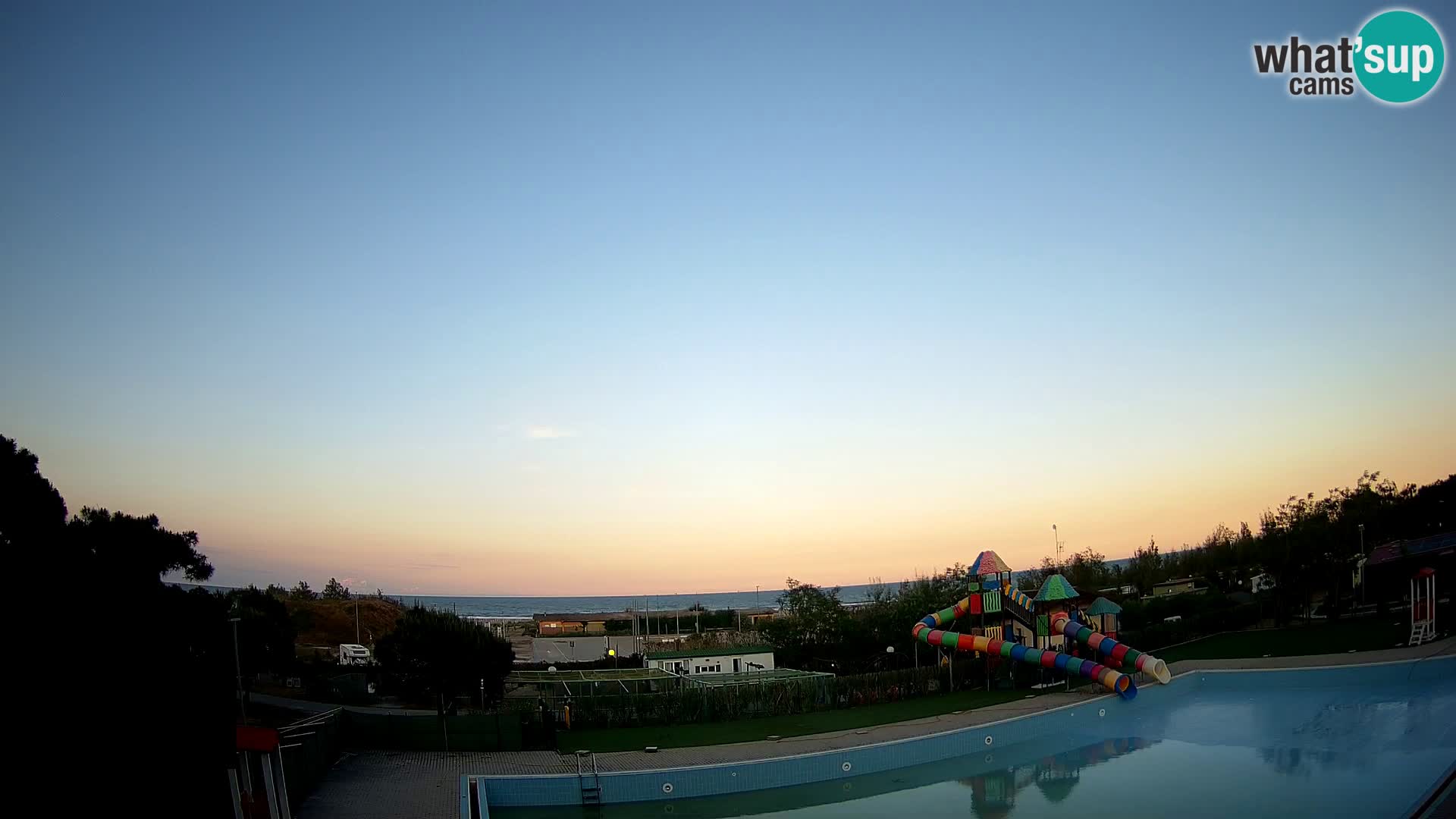 Camping Vittoria web kamera Rosolina mare